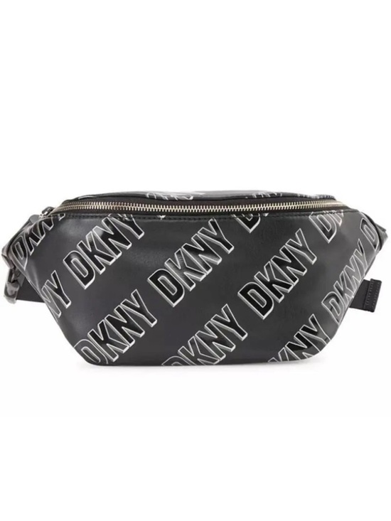 Dkny Handbags - DKNY Tilly Sling Bag Logo Belt Bag Black white NWOT